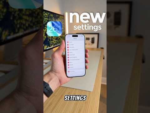 iOS 26.1 — 8 новых настроек, которые вы не захотите пропустить!