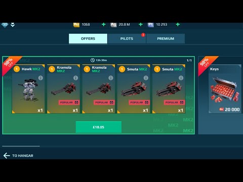 [WR] War Robots Update 8.3 MK2 Offer Overview: Are They Worth It?