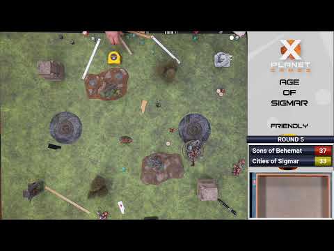 AoS Invitational: Sons of Behemat vs Cites of Sigmar