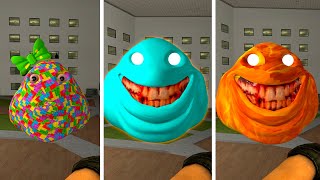 GUESS ALL TYPES POU BOU`S REVENGE Monsters in LIMINAL HOTEL - season 1