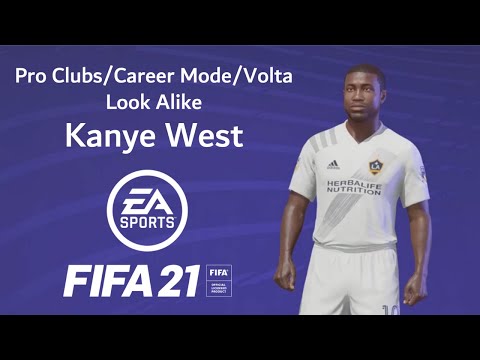 Kanye West Look Alike - Fifa 21 - Pro Clubs/Career Mode/Volta