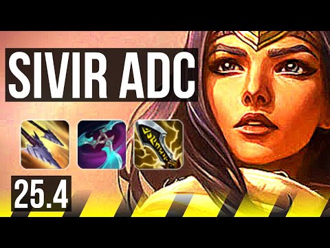 SIVIR & Aatrox vs JHIN & Xerath (ADC) | KR Master | 25.4
