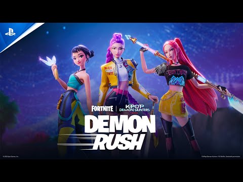 KPop Demon Hunters Takes Over Fortnite | PS5 & PS4 Games