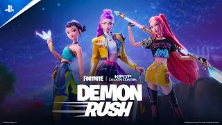 KPop Demon Hunters Takes Over Fortnite | PS5 & PS4 Trailer