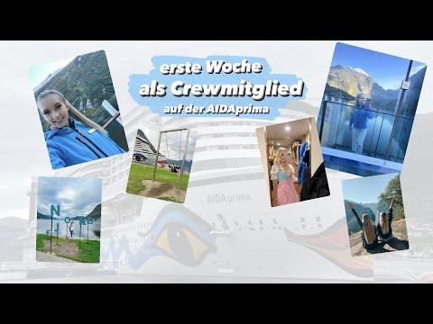 die erste Woche als Crewmitglied auf der AIDA Vlog I Josily