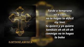 De La Ghetto Ft Zion & Lennox - Amantes (Vídeo Letras) | Mi Movimiento | Reggaeton 2018