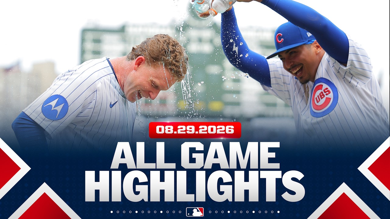 Highlights from ALL GAMES on 8/29 (Crow-Armstrong hits 3 HRs, Nootbaar's pinch-hit slam, and MORE!)