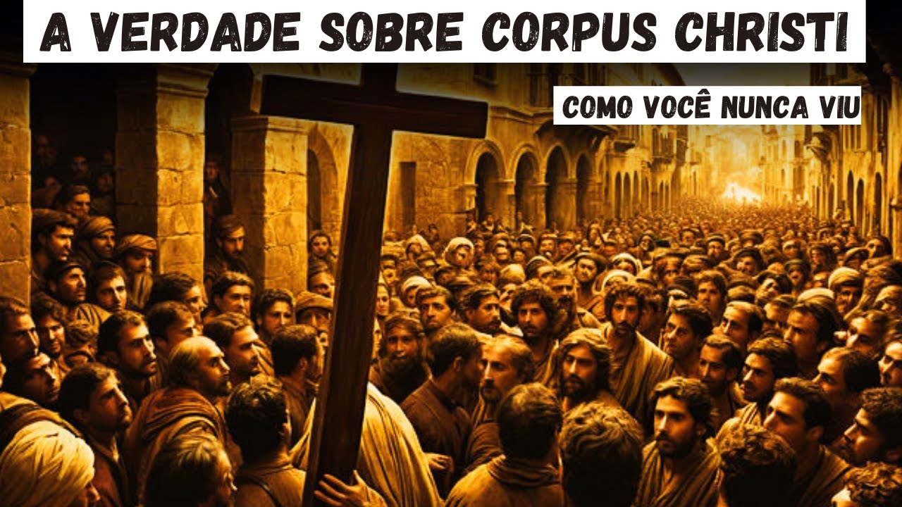 A HISTÓRIA NÃO CONTADA SOBRE CORPUS CHRISTI - Esse é o Verdadeiro Significado na Bíblia