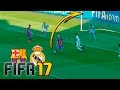 Real Madrid vs Barcelona | FIFA 17 - Santiago Bernabéu