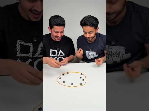 تحدي المغناطيس 🧲😂 #challenge