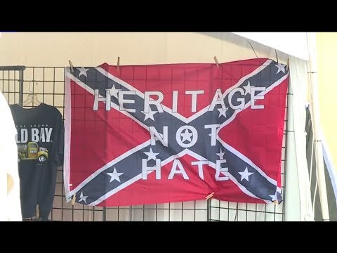 Confederate Flag Vendor Defends its Sale at Ohio County Fair