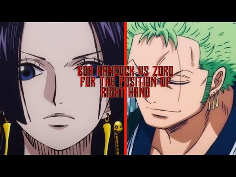 One Piece- Boa VS Zoro For The Position of Right Hand Concept