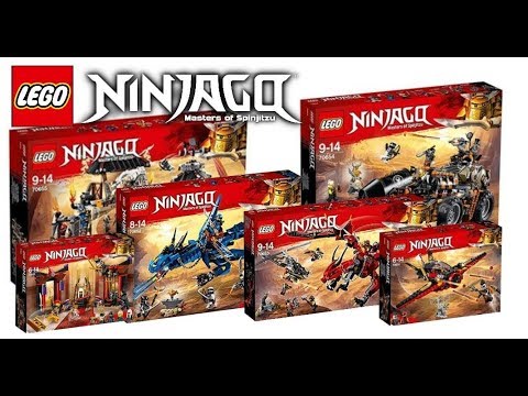 LEGO Ninjago 2018 summer sets