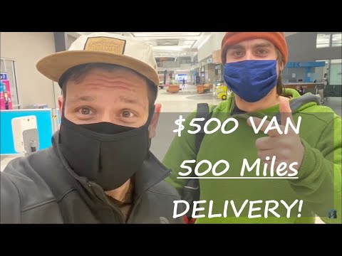 Driving $500 Van up To Lee Jones - 500 Miles Away! - Did it make it? | Road Trip Time!