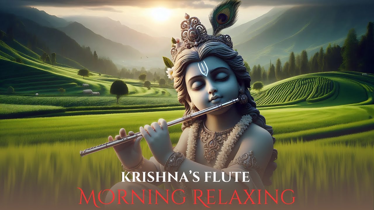 Heavenly Krishna Flute Music || कृष्ण बाँसुरी Morning Yoga Music , Deep Meditation, Relaxing Music