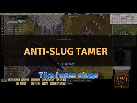 UO Outlands - Nuker Alchemist Mage Hunts a Slug Tamer Red