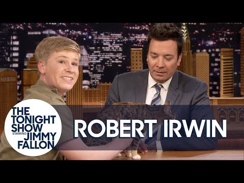 Jimmy Loses It with Robert Irwin on a Hot Mic Before Animals Segment