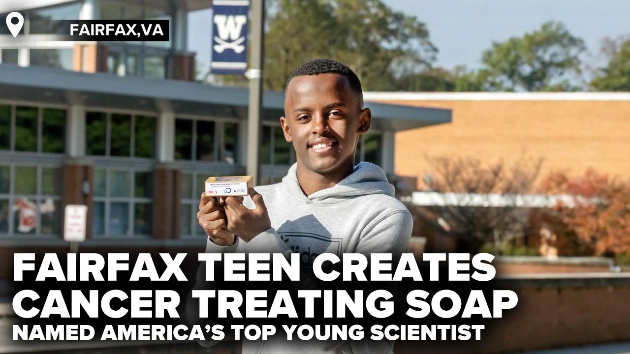 A Fairfax County HS student, Heman Bekele, was named America's Top Young Scientist