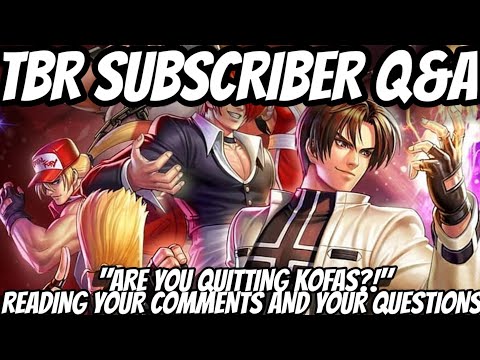 TBR Subscriber Q&A: "Are You Quitting KoFAS, TBR?!", Reading Your Comments & Questions