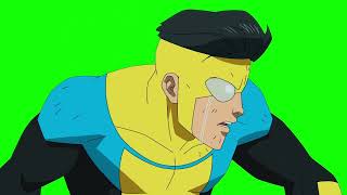 Invincible "I don't give a sh＊t about Viltrum" Invincible s1e8 green screen