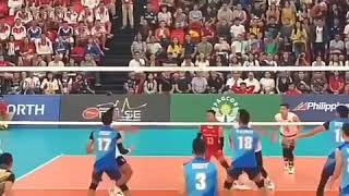 Blok RIVAN NURMULKI Tak tertandingi!! Volleyball Timnas Indonesia