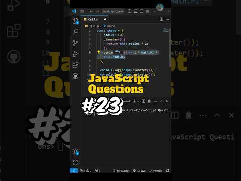 23 Javascript Questions Series Coding Webdevelopment Codingsimplifiedspace Javascripttutorial