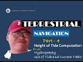 Height Of Tide Computation Terrestrial Navigation Part 4