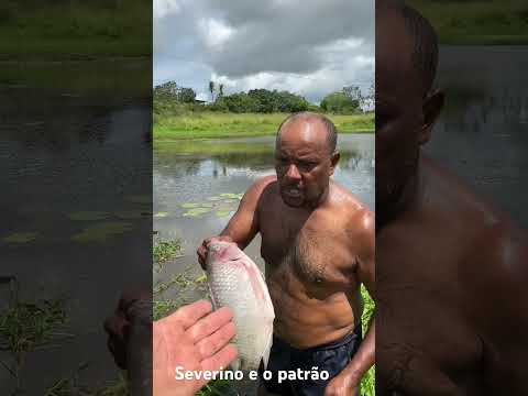 Dono de propriedade pega homem pescando no seu rio e veja o que acontece #humor #comedia