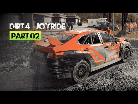 Dirt-4 - JoyRide Rally Racing Gameplay for PC 1080P (Part-02)