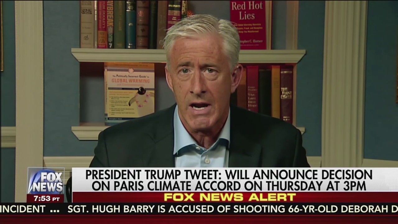 Chris Horner discusses Paris Climate Agreement on Fox News Channel - YouTube