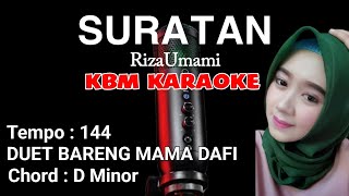 Download lagu SURATAN KARAOKE - Riza Umami - Tanpa Vocal PRIA mp3