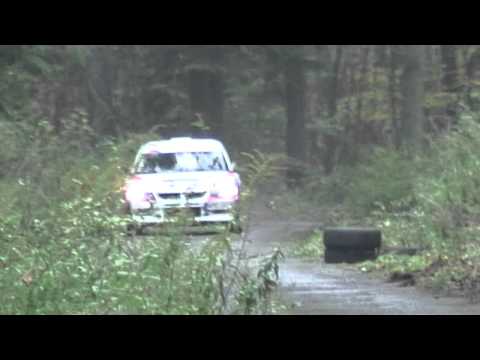 Rallyland 6 Runda 25.10.2014r  T.Kuciński/T.Gołębiewski Lancer Evo9