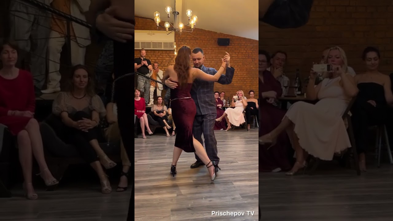 Video thumbnail for Milonga Sentimental, Alexander Krupnikov and Ekaterina Lebedeva 1-2
