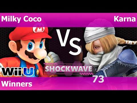 SW Plano 73 - Milky Coco (Mario) vs TTN Karna (Sheik) Winners - Smash 4