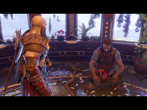 Missable Dialogue Between Tyr And Kratos