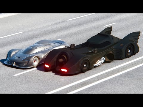 SRT Tomahawk VGT vs Batmobile 1989 at Drag Race 20 KM