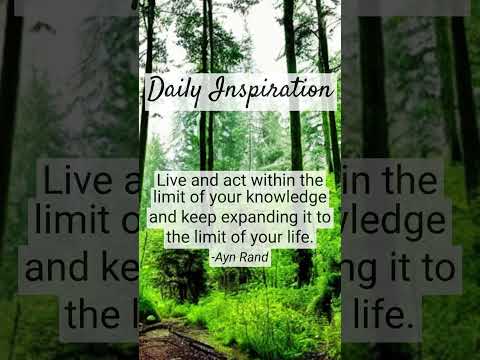 Start Your Day Inspired: Daily Motivational Quote from Ayn Rand #shorts