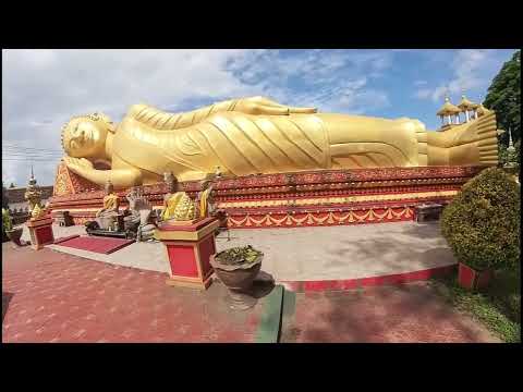Wat Si Muang é um templo budista famoso e culturalmente significativo localizado em Vientiane, Laos.