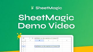 SheetMagic Single User Plan: Lifetime Subscription