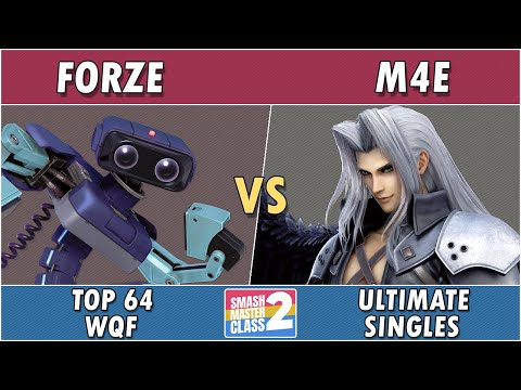 Smash Masterclass 2 - Forze (R.O.B.) vs M4E (Sephiroth) - Top64 WQF