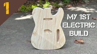 Making the body blank // my 1st electric build ep.1