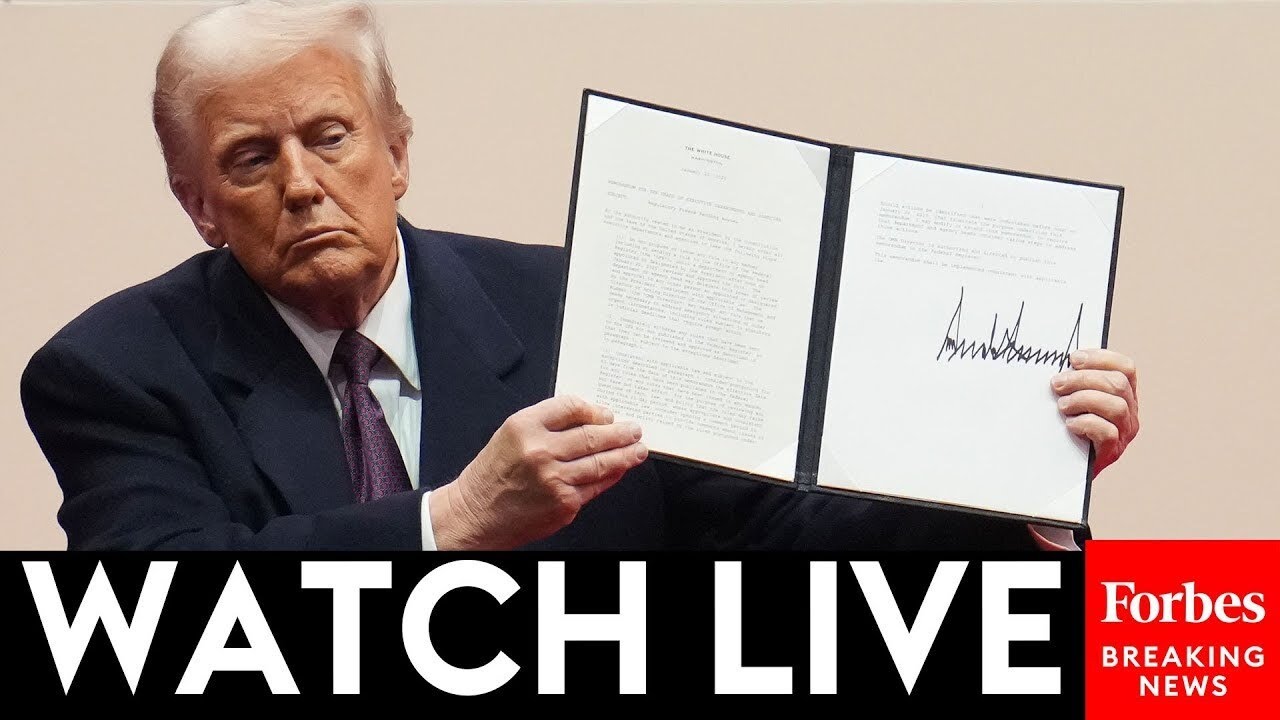 WATCH: Trump Signs Major Auto Tariffs & Executive Orders, Takes Reporters' Questions In Oval Office