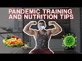 How To Change Training & Nutrition for Coronavirus | My Top 3 Exercises Alternatives