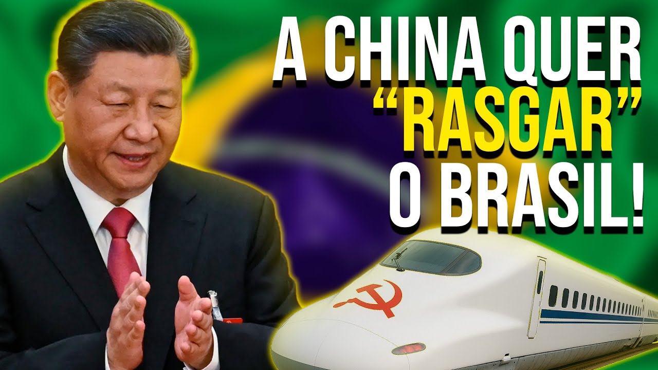 China irá investir em ferrovias de alta tecnologia no Brasil. Entenda!