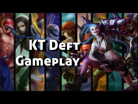 KT Deft Jinx vs Lucian Ad Carry Season 7
