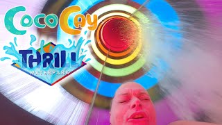 Every Slide at Thrill Island 2024 | Perfect Day at Coco Cay | Icon of the Seas