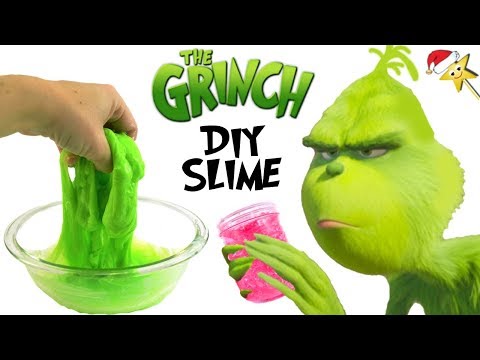 THE NEW GRINCH MOVIE DIY SLIME GAME w/ Cindy Lou Who + Max