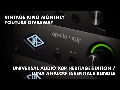 Аудиоинтерфейс UNIVERSAL AUDIO APOLLO x8p HERITAGE EDITION (Rack/Mac/Win/TB3) - фото 3 - id-p2155114235