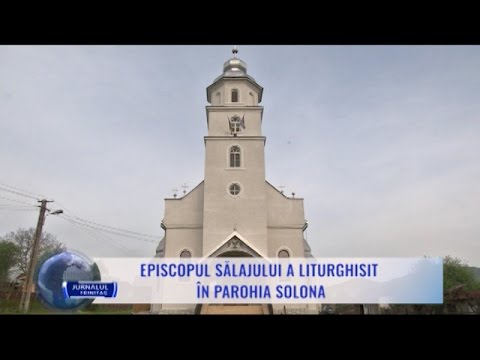 Episcopul Sălajului a liturghisit în Parohia Solona