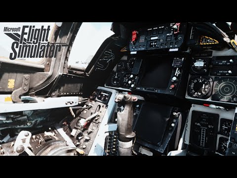 Microsoft Flight Simulator | Grumman F-14 Tomcat | Aircraft Carrier - Flight Operations at Sea